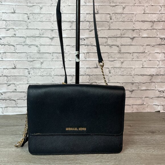 Michael Kors Daniela large saffiano leather crossbody bag - Picture 1 of 6